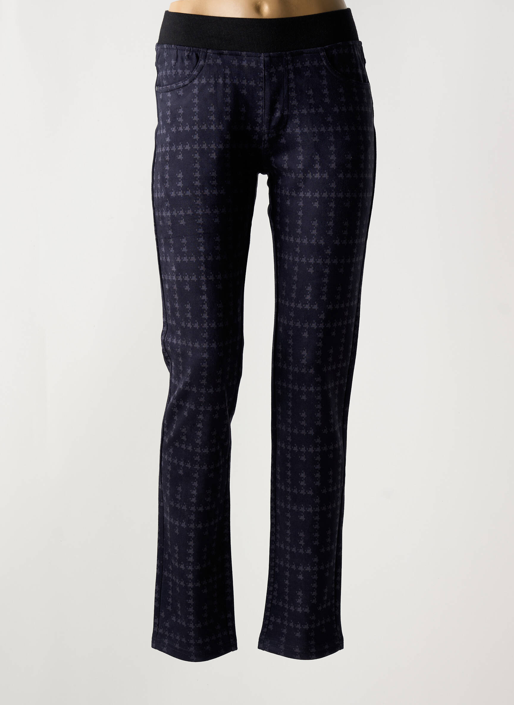 Jegging jersey audinys normala dydis juodas BARILOCHE moteris