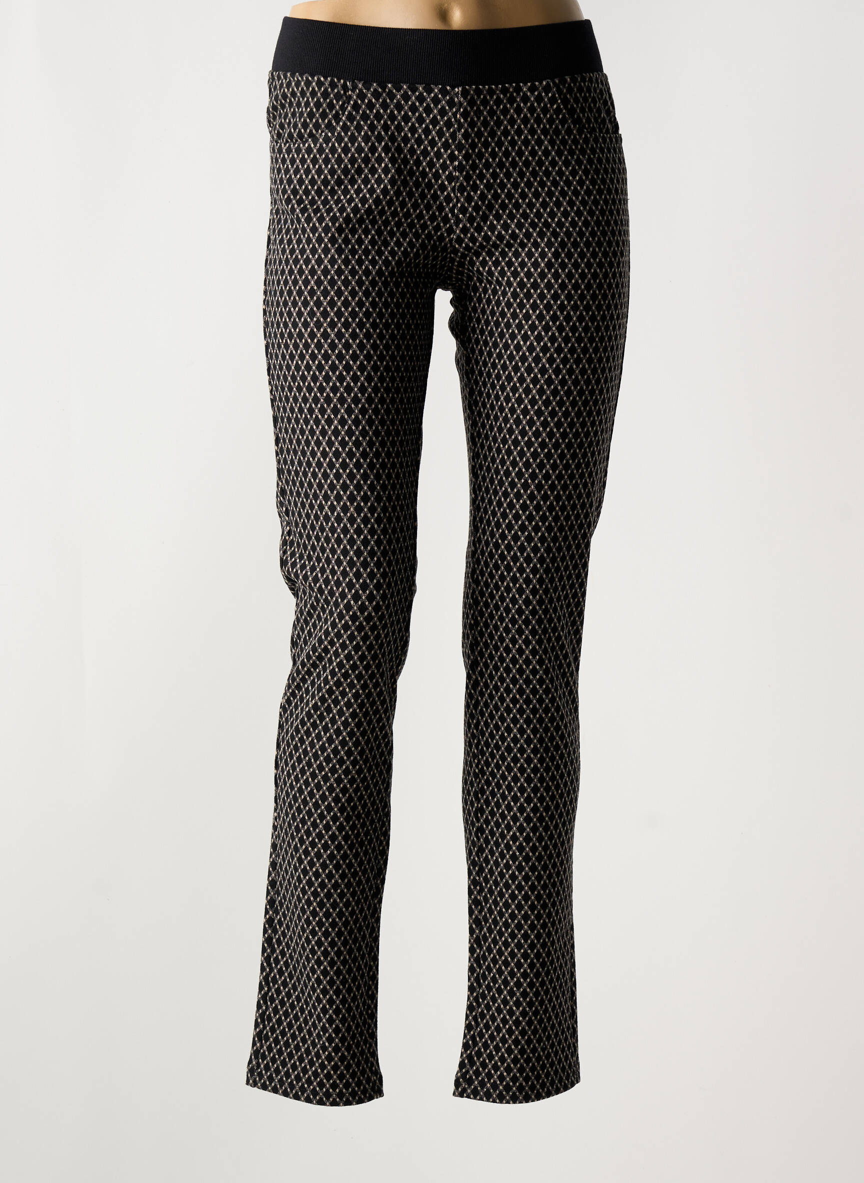 Jegging jersey audinys normala dydis juodas BARILOCHE moteris