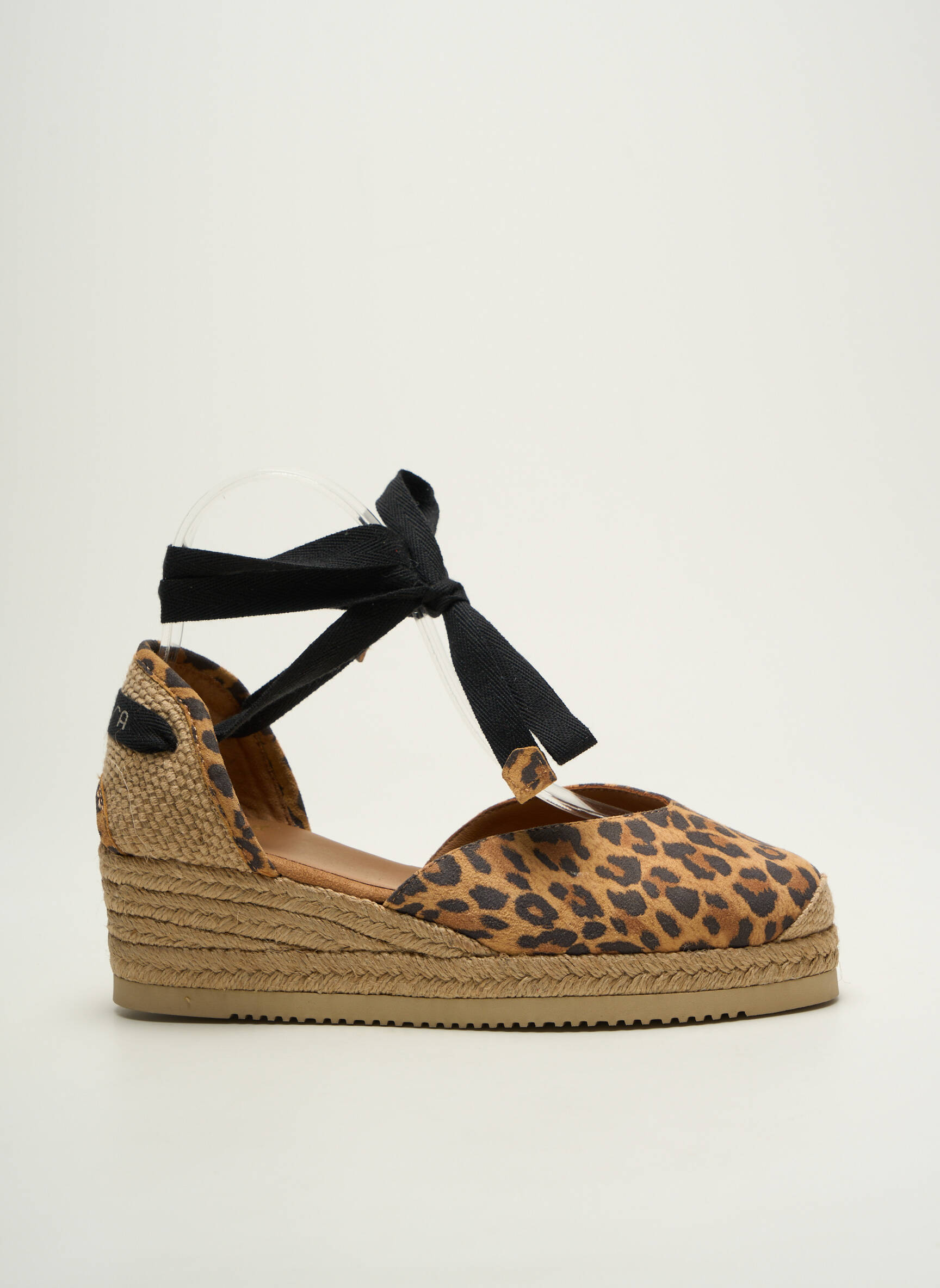 Espadrilės šnervių uždarymas kulnas nuo 4 iki 6 cm bežinis UNISA moteris