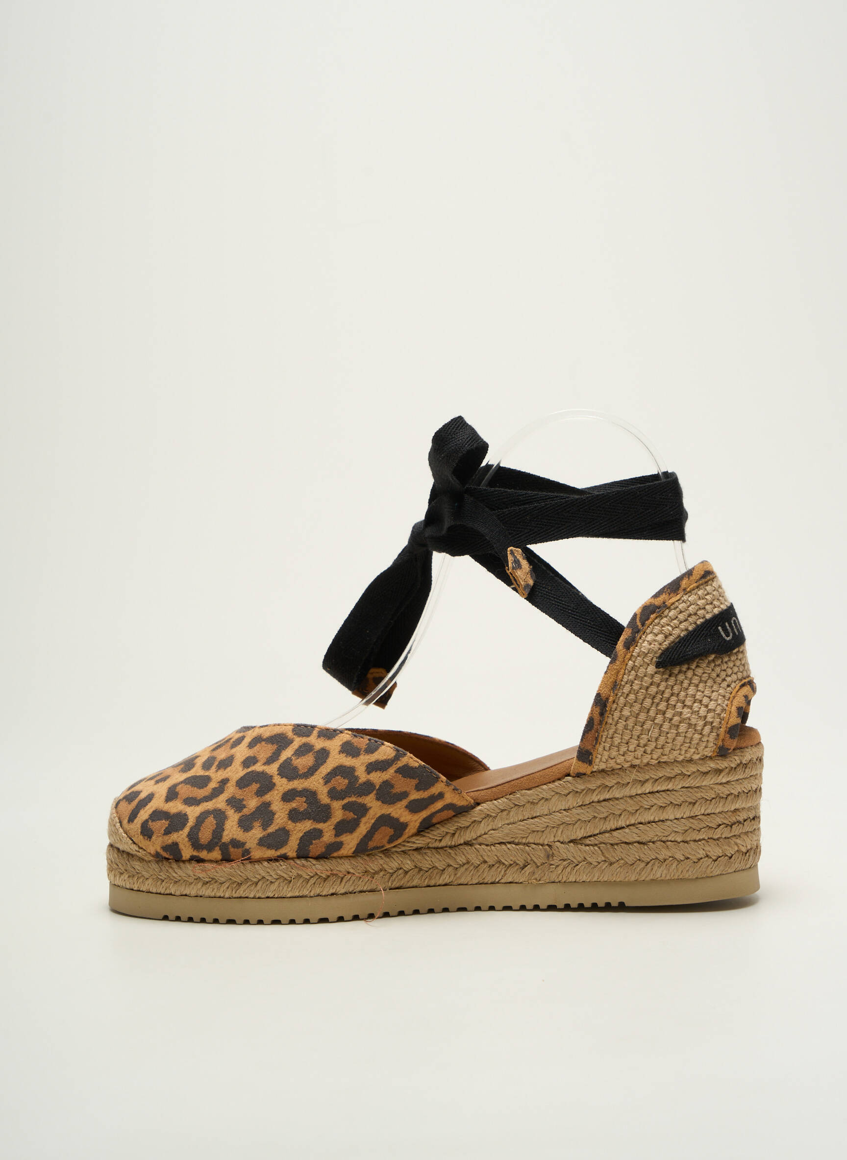 Espadrilės šnervių uždarymas kulnas nuo 4 iki 6 cm bežinis UNISA moteris