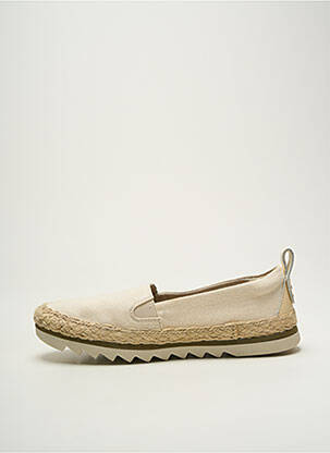Espadrilės apvalus mygtukas plokščias kulnas iki 3 cm bežinis TIMBERLAND moteris
