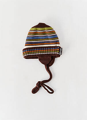 Kepurė užsegimas su raišteliais rudas DOLLI VON DÖLL berniukas