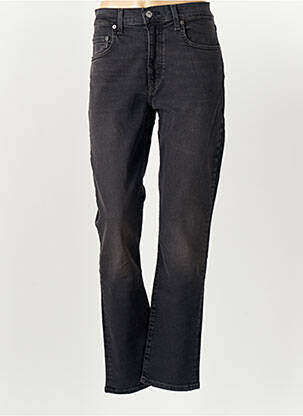 Tiesi kelnė uždarymas su užtrauktuku po mygtuku uždengimu pilka LEVI'S moteris