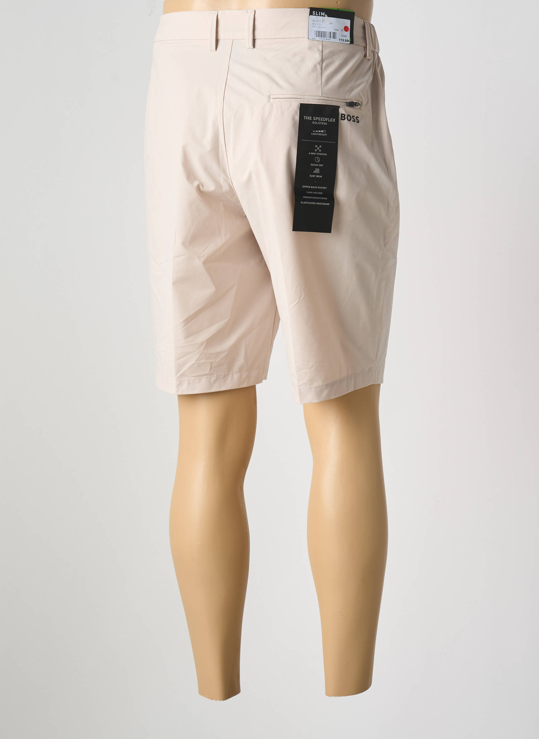 Bermudas tamprumas aukšta talija bežinis HUGO BOSS vyras
