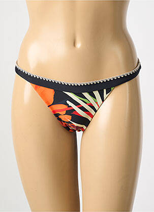 Maudymosi kelnaitės satino audinys bikini juodas DESIGUAL moteris