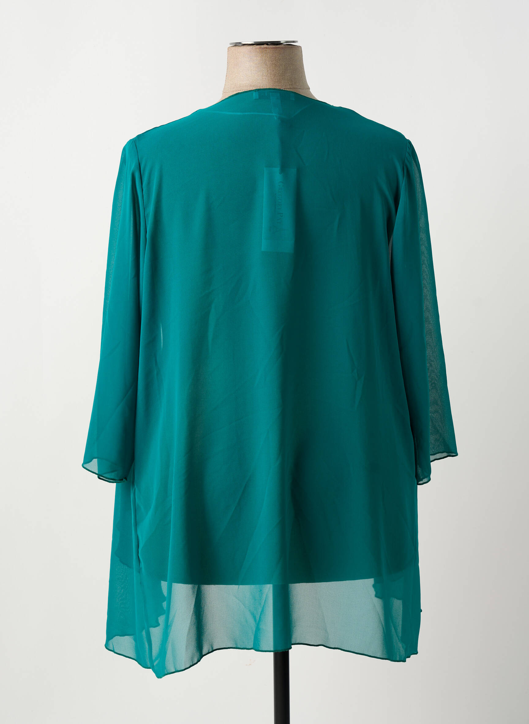 Kimono striukė sklandi forma žalias GREGORY PAT moteris