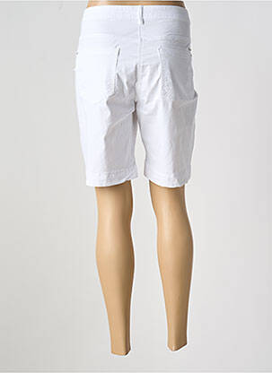 Bermudas tiesi kirpimas baltas BRANDTEX moteris