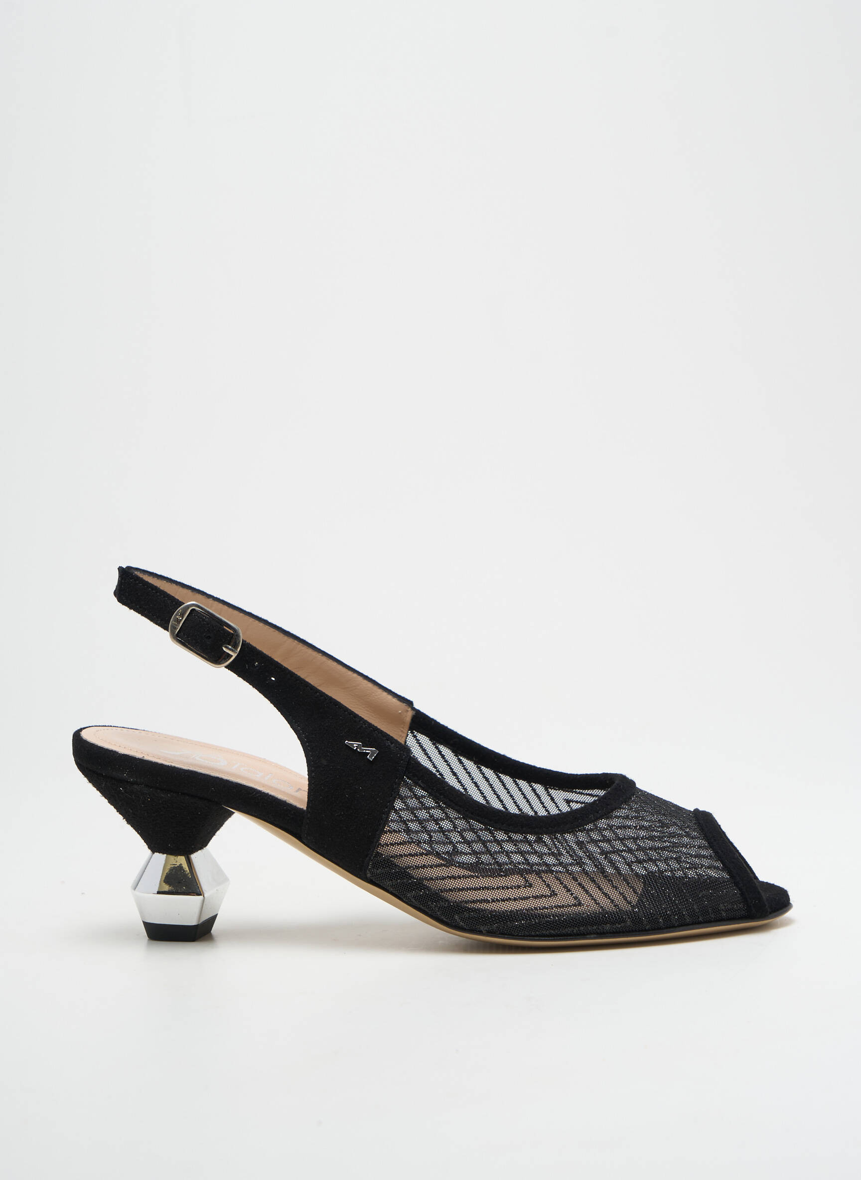 Sandalai/nu pėdos aukštas kulnas kulnas nuo 4 iki 6 cm juodas Ô TALONS GRANVILLE moteris