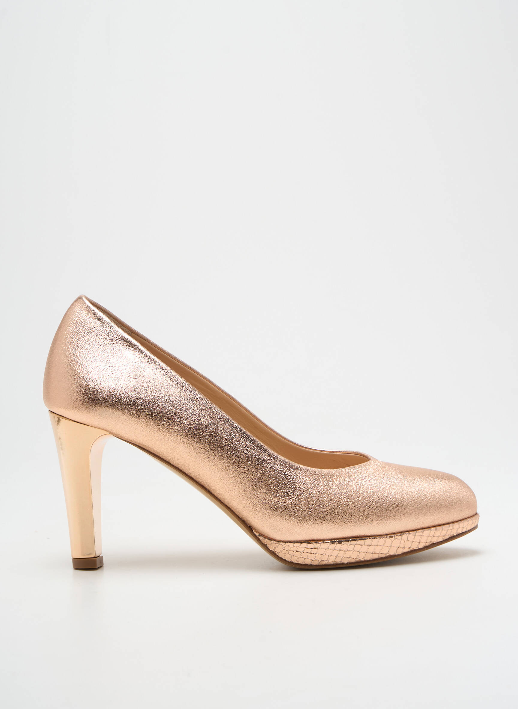Aukštakulniai satino audinys kulnas nuo 7 iki 9 cm rožinė Ô TALONS GRANVILLE moteris