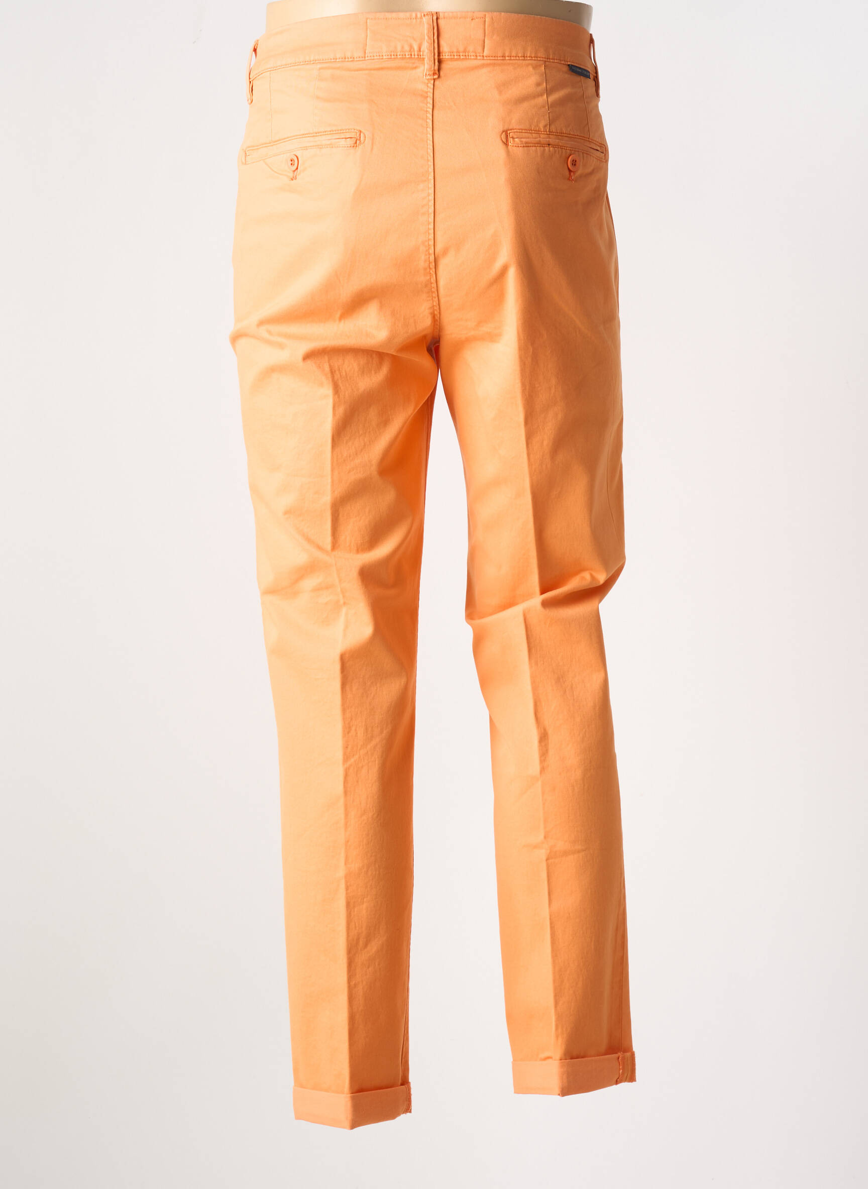 Chino kelnė kišenės oranžinė FREEMAN T.PORTER vyras