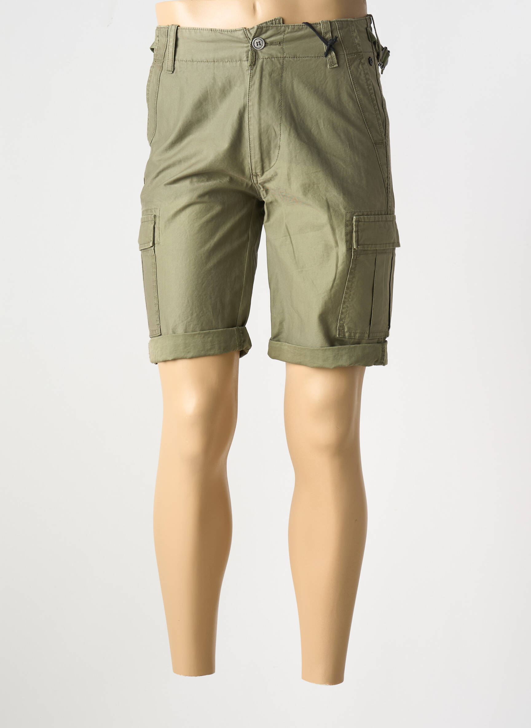Bermudas tiesi kirpimas žalias FREEMAN T.PORTER vyras