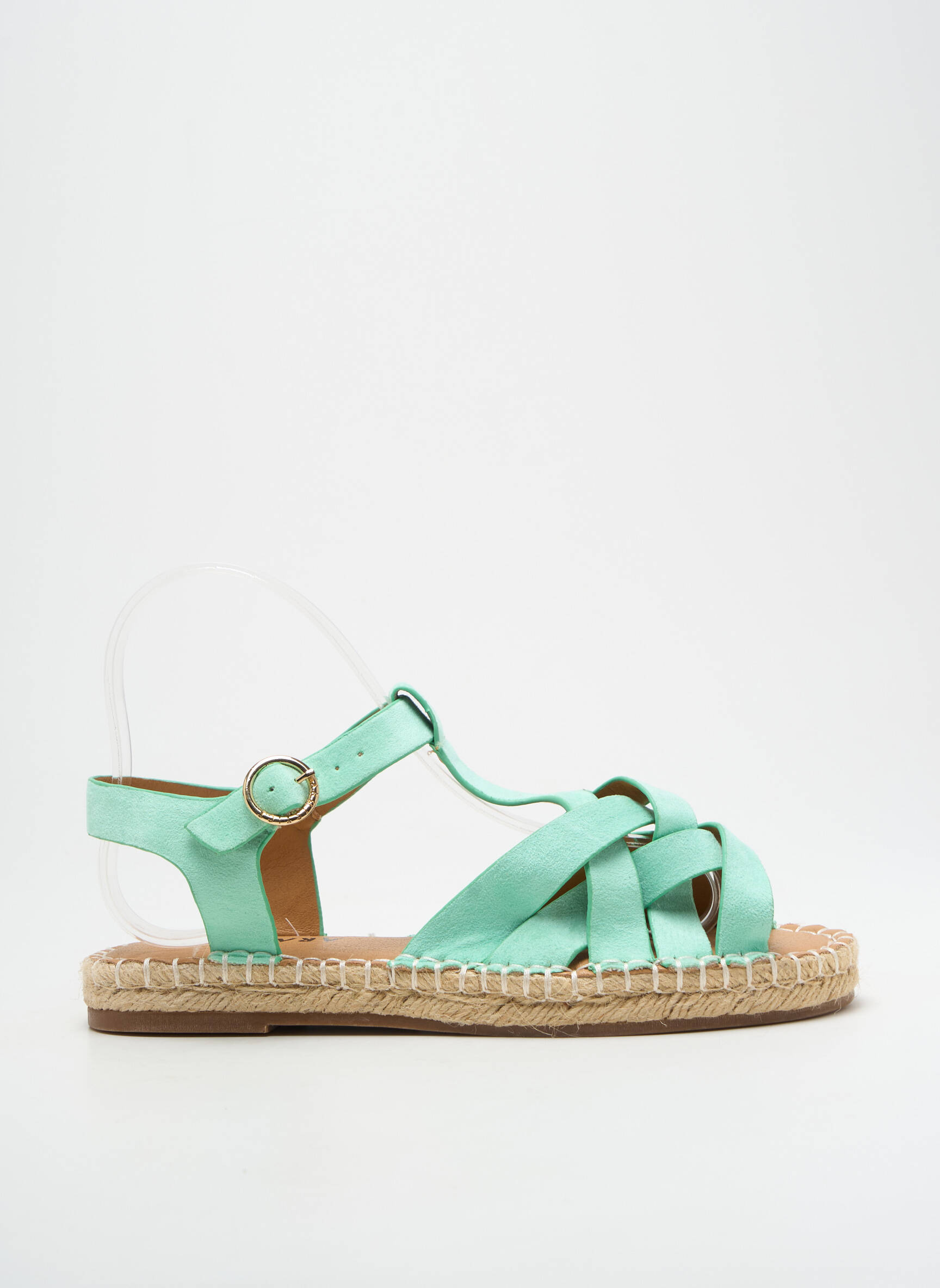 Espadrilės užsegimas kilpa(s) plokščias kulnas iki 3 cm žalias ARMISTICE moteris