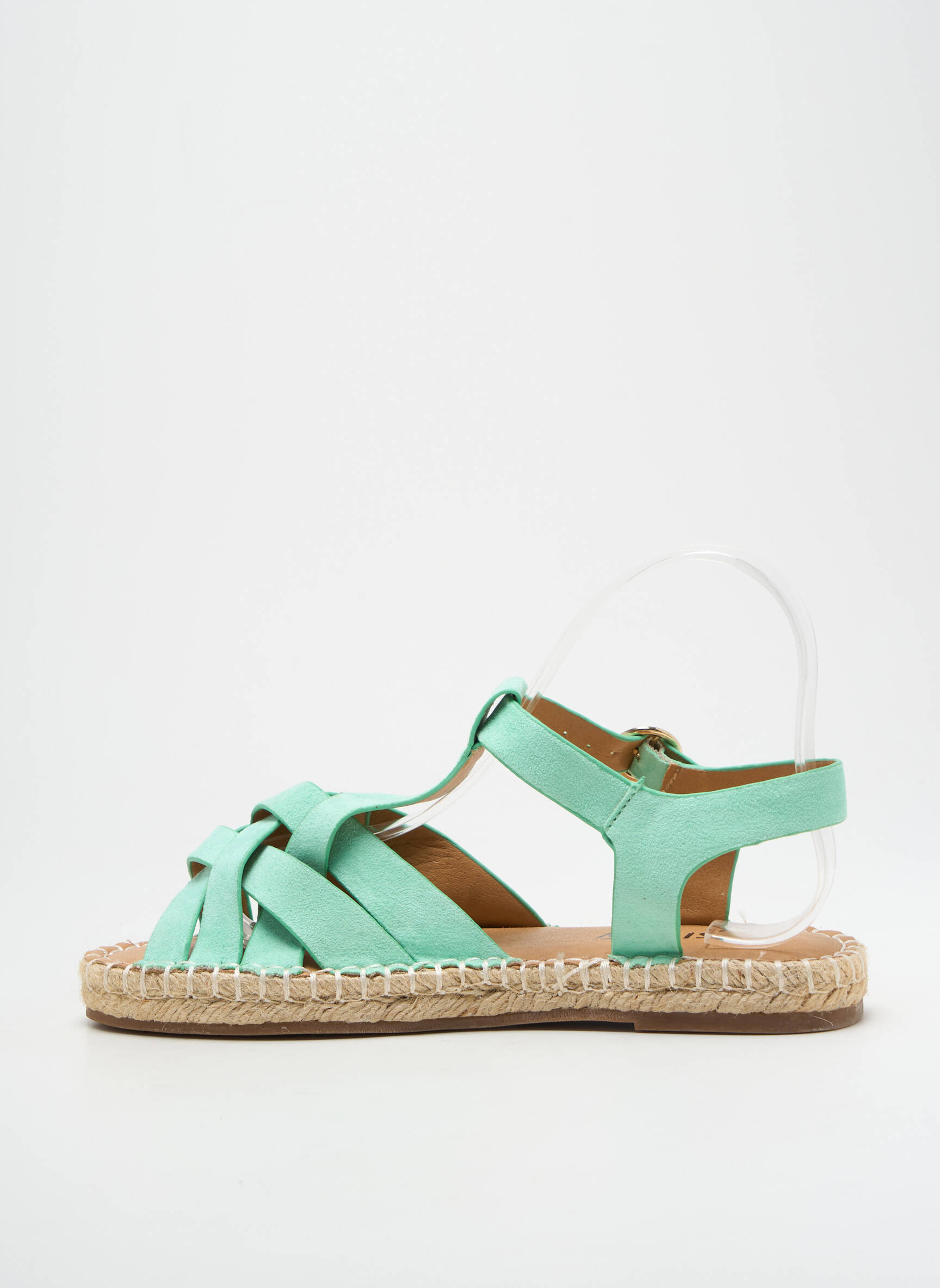 Espadrilės užsegimas kilpa(s) plokščias kulnas iki 3 cm žalias ARMISTICE moteris