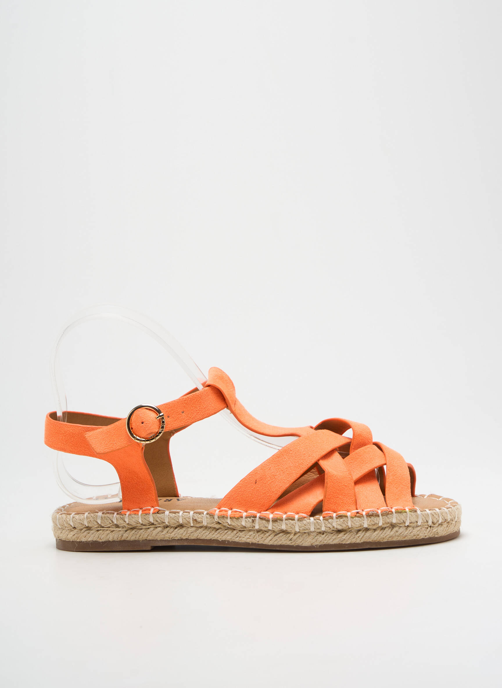 Espadrilės užsegimas kilpa(s) plokščias kulnas iki 3 cm oranžinė ARMISTICE moteris