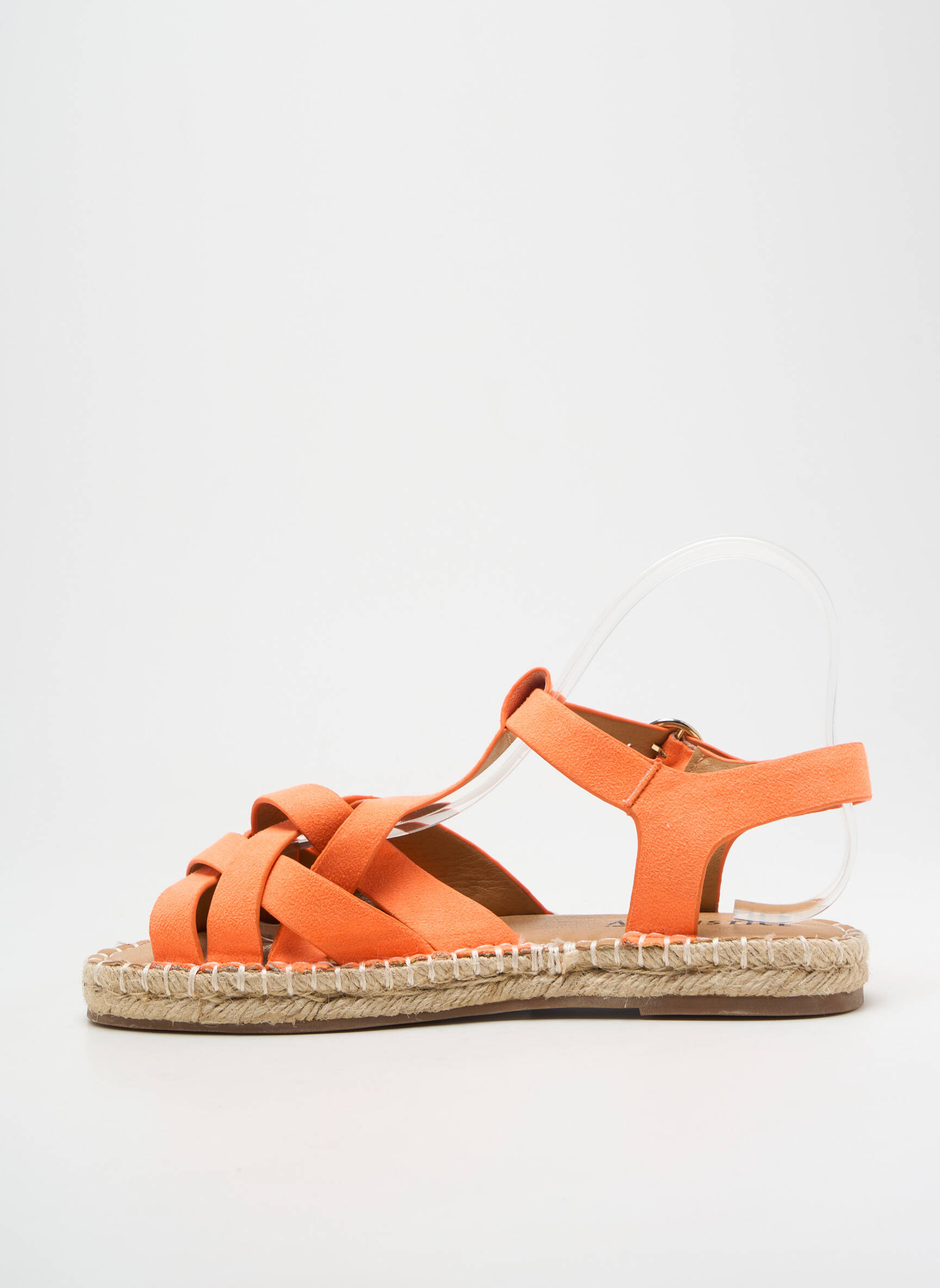 Espadrilės užsegimas kilpa(s) plokščias kulnas iki 3 cm oranžinė ARMISTICE moteris