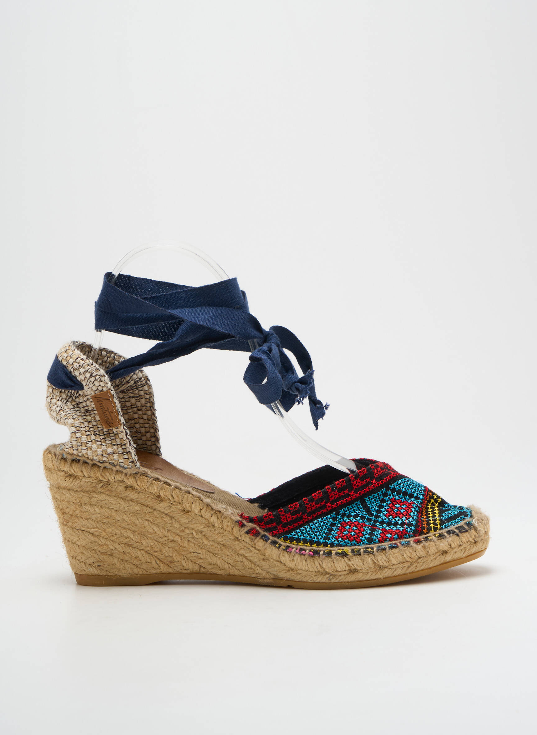 Espadrilės šnervių uždarymas kulnas nuo 7 iki 9 cm mėlyna MONTANE moteris