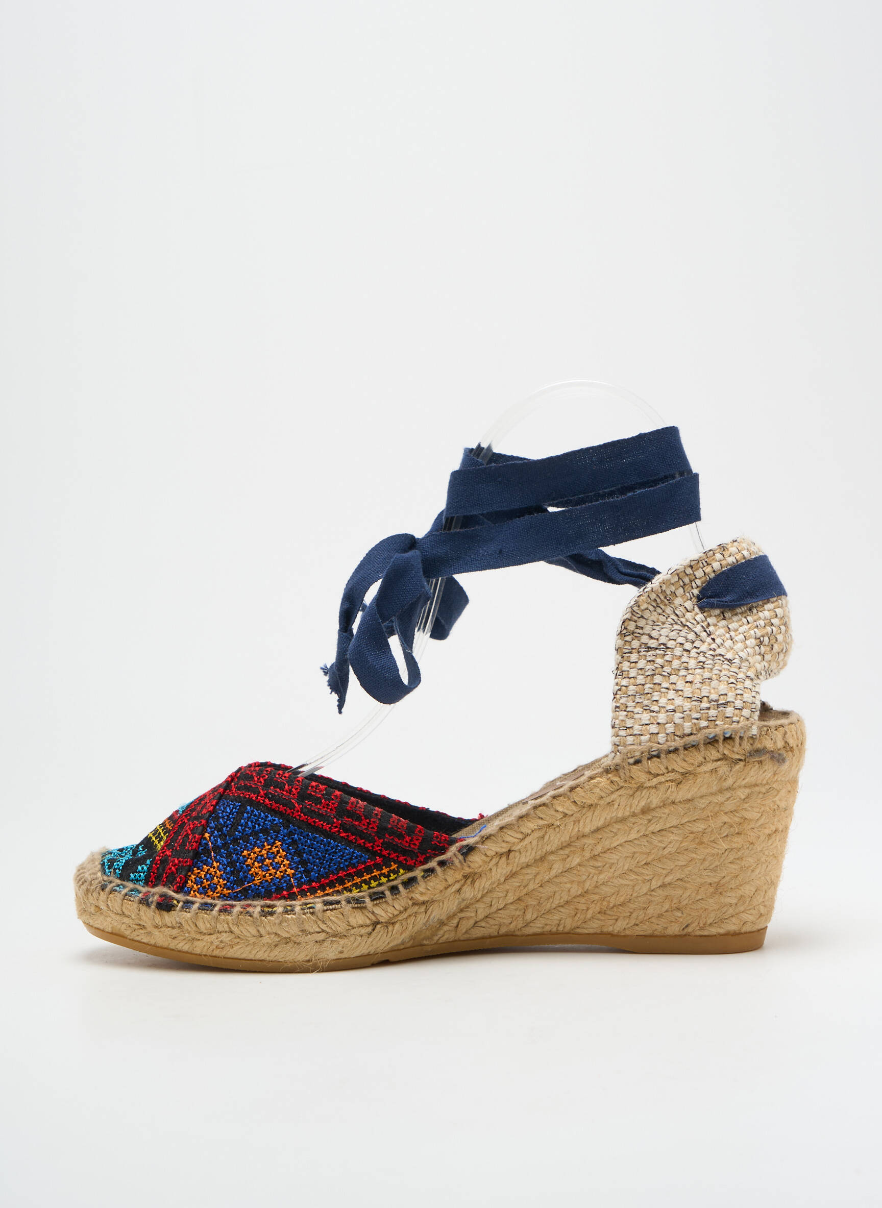 Espadrilės šnervių uždarymas kulnas nuo 7 iki 9 cm mėlyna MONTANE moteris
