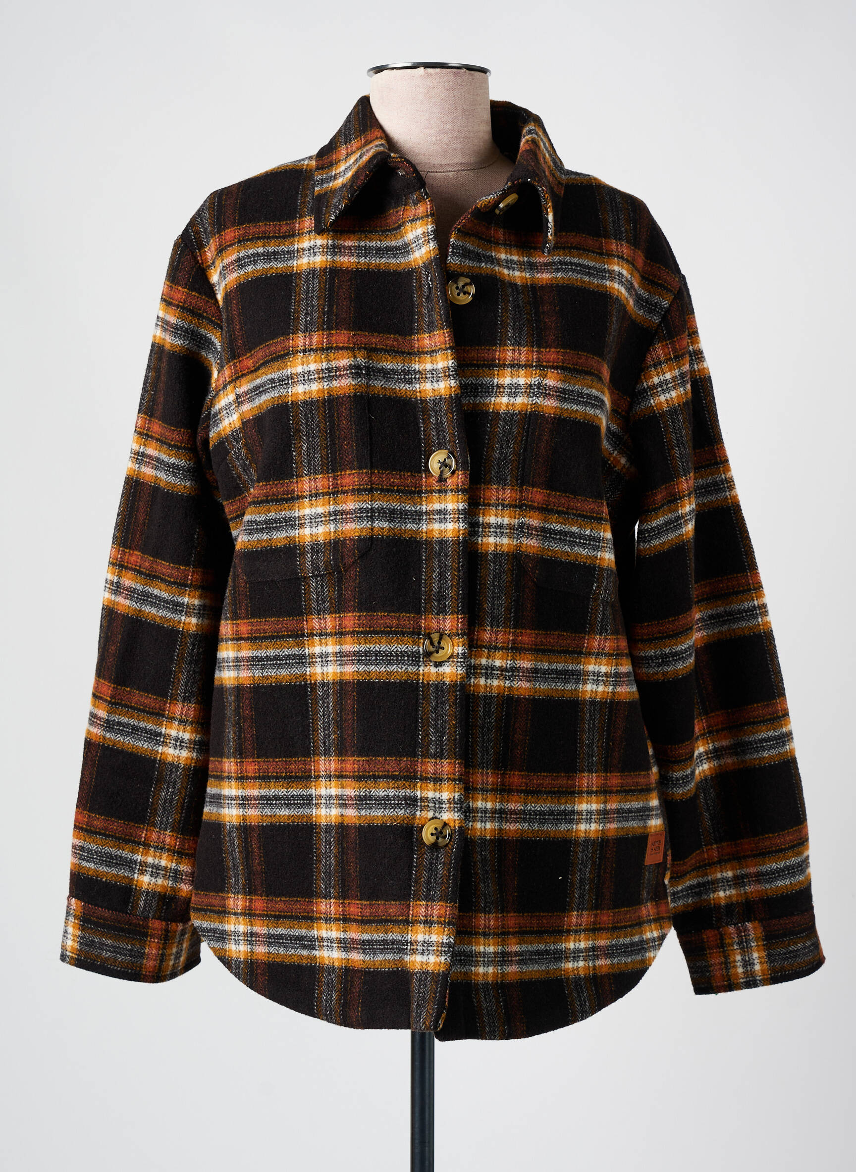 Kasdienis švarkas tiesi kirpimas rudas SCOTCH & SODA moteris