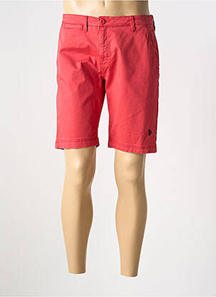 Bermudas tamprumas normala dydis raudona U.S. POLO ASSN vyras