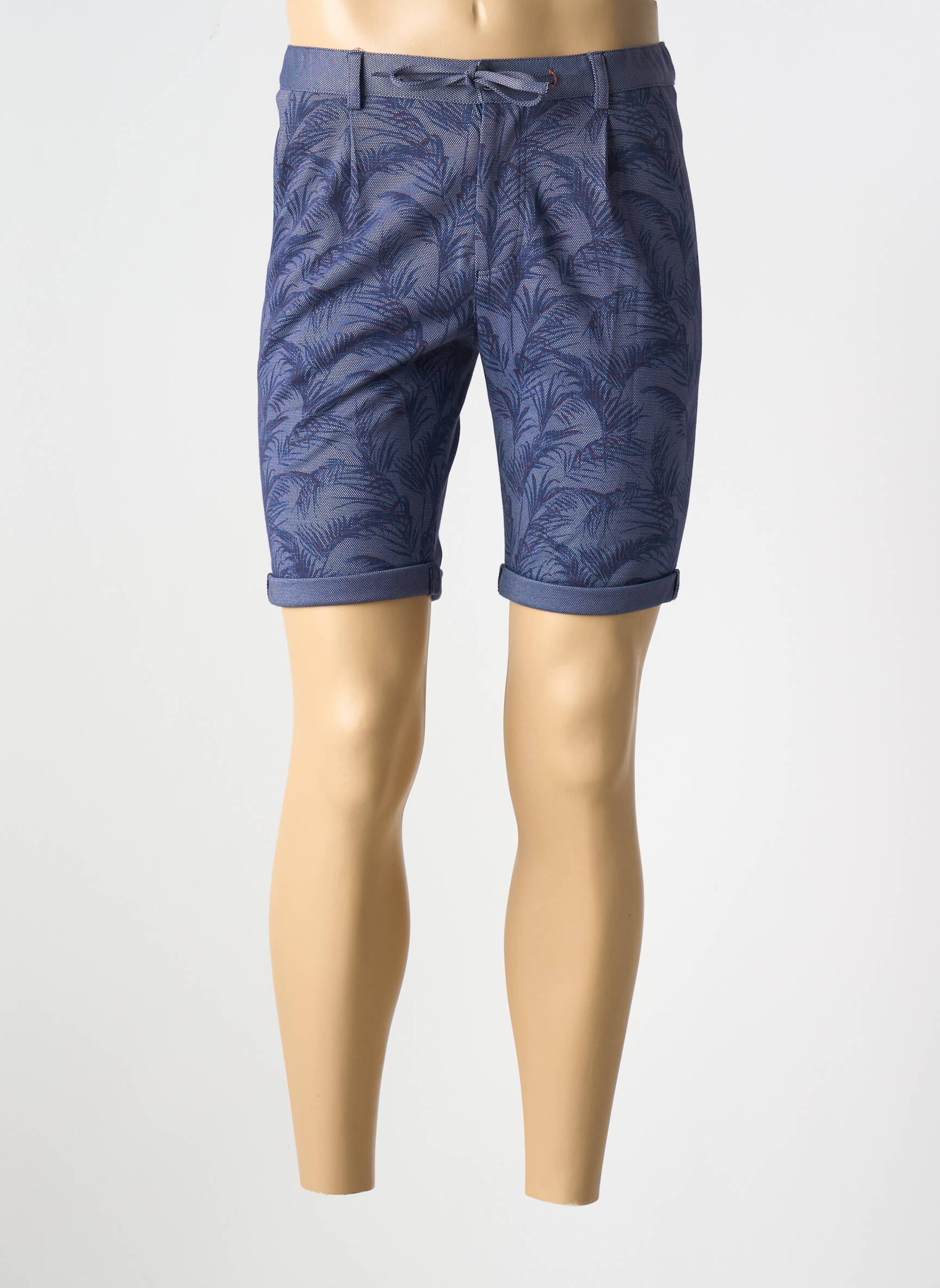 Bermudas elastinė dydis normala dydis mėlyna WHITE BROS. vyras