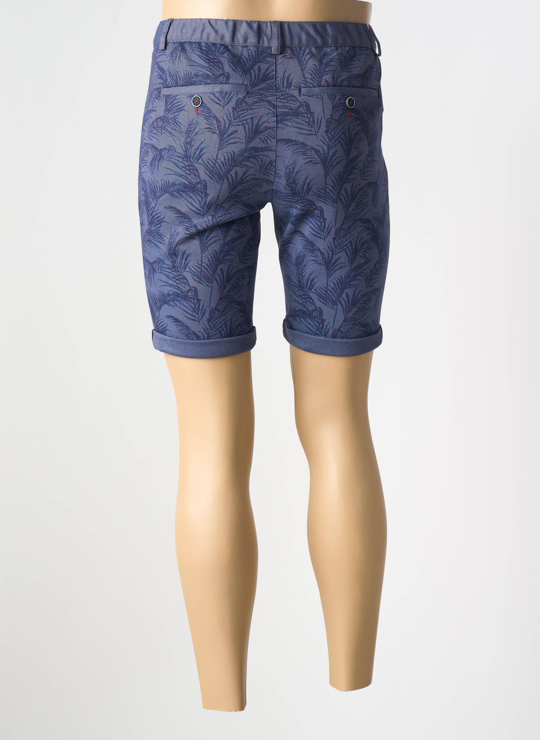 Bermudas elastinė dydis normala dydis mėlyna WHITE BROS. vyras