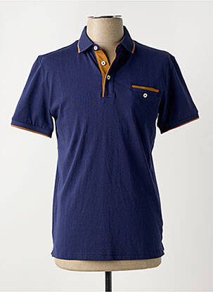 Polo jersey audinys trumpas rankovės mėlyna DOSGALGOS vyras