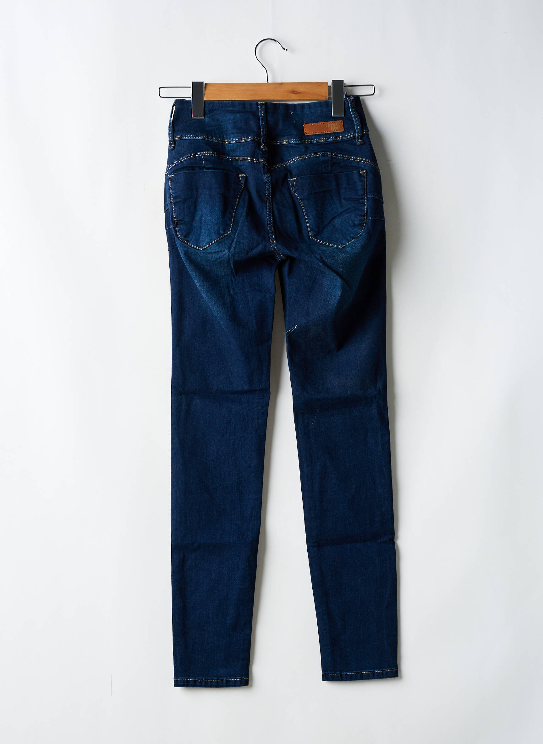 Lieknos džinsai tamprumas normala dydis mėlyna TIFFOSI moteris