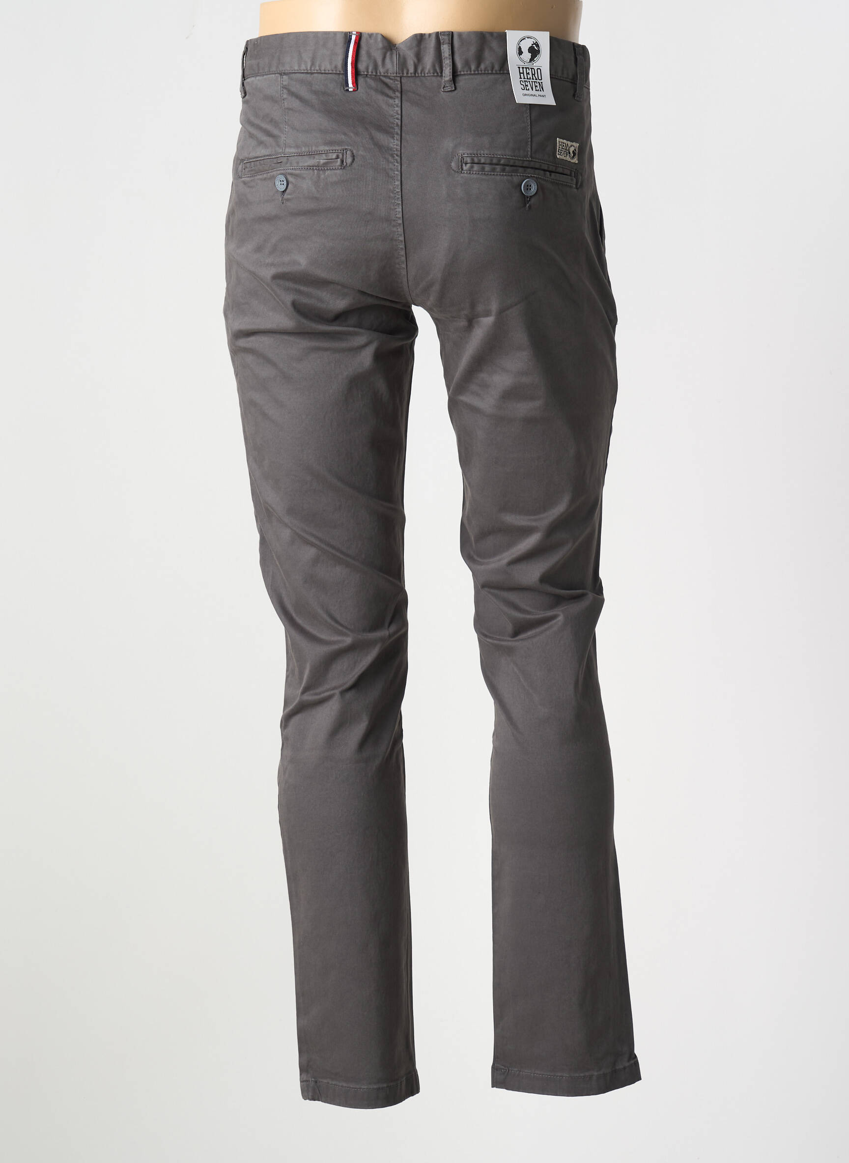 Chino kelnė kišenės pilka HERO SEVEN vyras