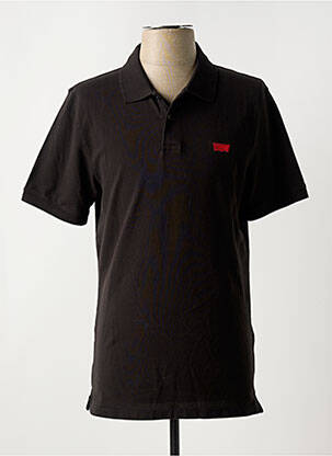 Polo tamprumas trumpas rankovės juodas LEVI'S vyras