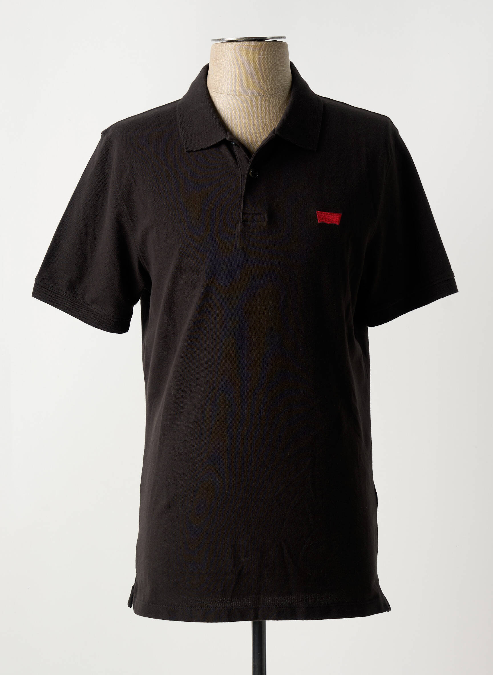 Polo tamprumas trumpas rankovės juodas LEVI'S vyras