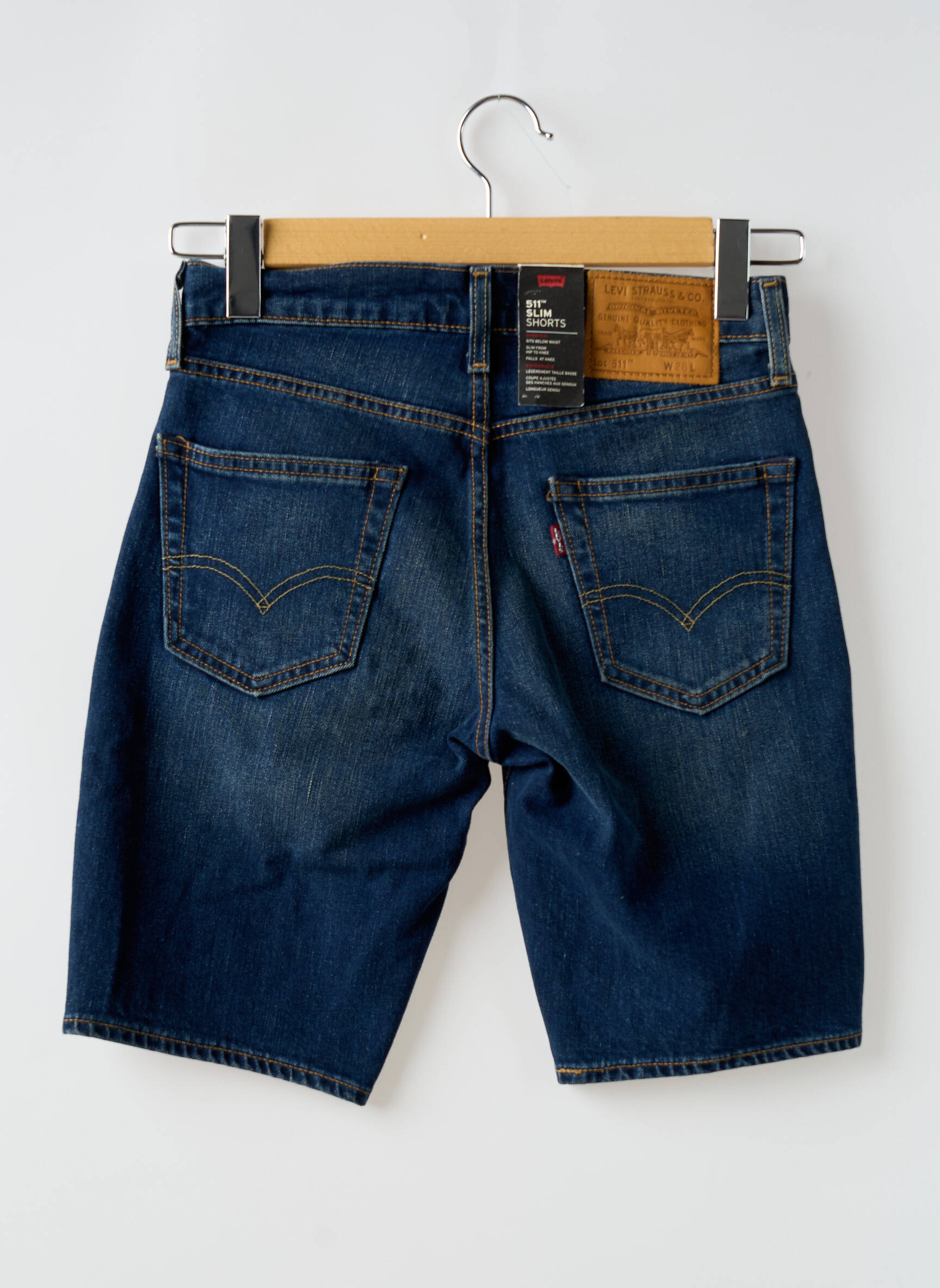 Bermudas denimo audinys normala dydis mėlyna LEVI'S vyras