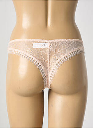 Tanga tamprumas rožinė SIMONE PERELE moteris