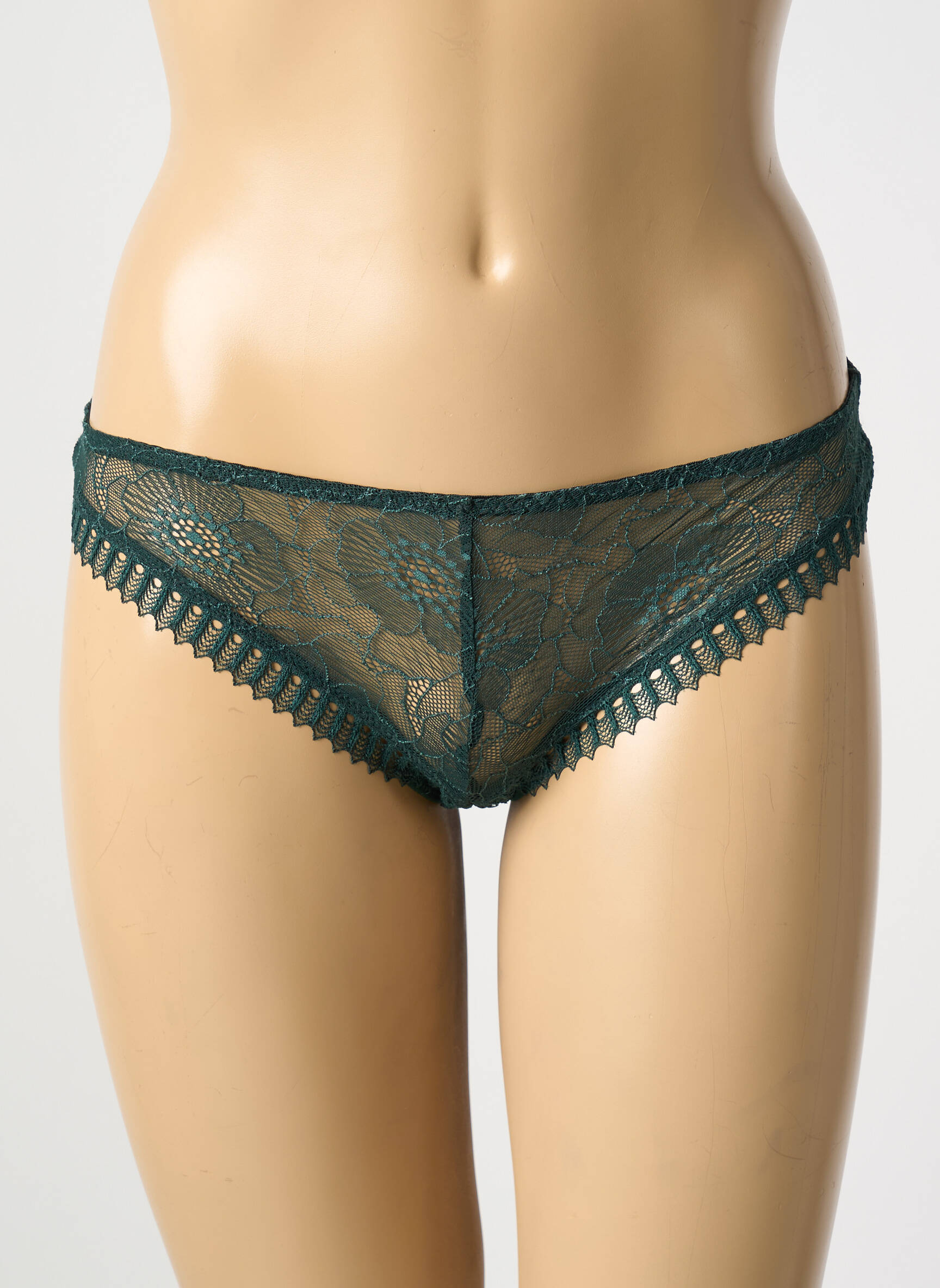 Tanga tamprumas žalias SIMONE PERELE moteris