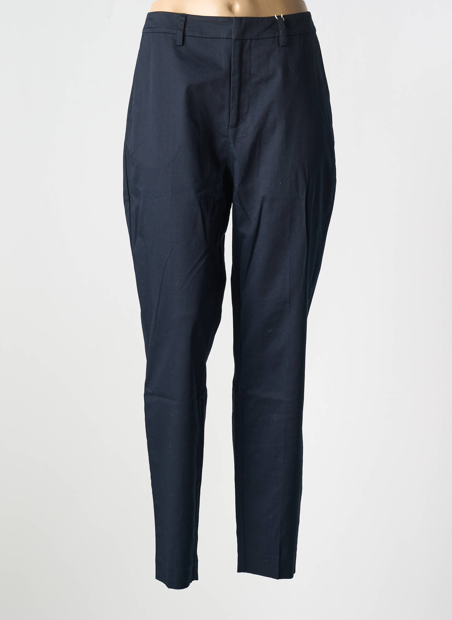 Chino kelnė popelinos audinys, kuris pasižymi lygiu ir tankiu paviršiumi. normala dydis mėlyna SCOTCH & SODA moteris