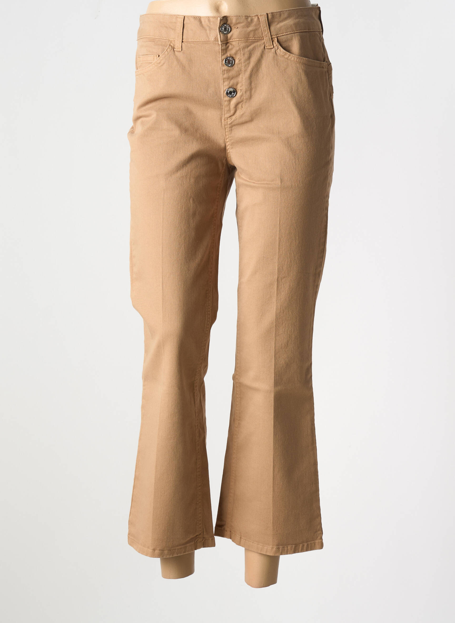 Bootcut džinsai normala dydis normala dydis rudas LIU JO moteris