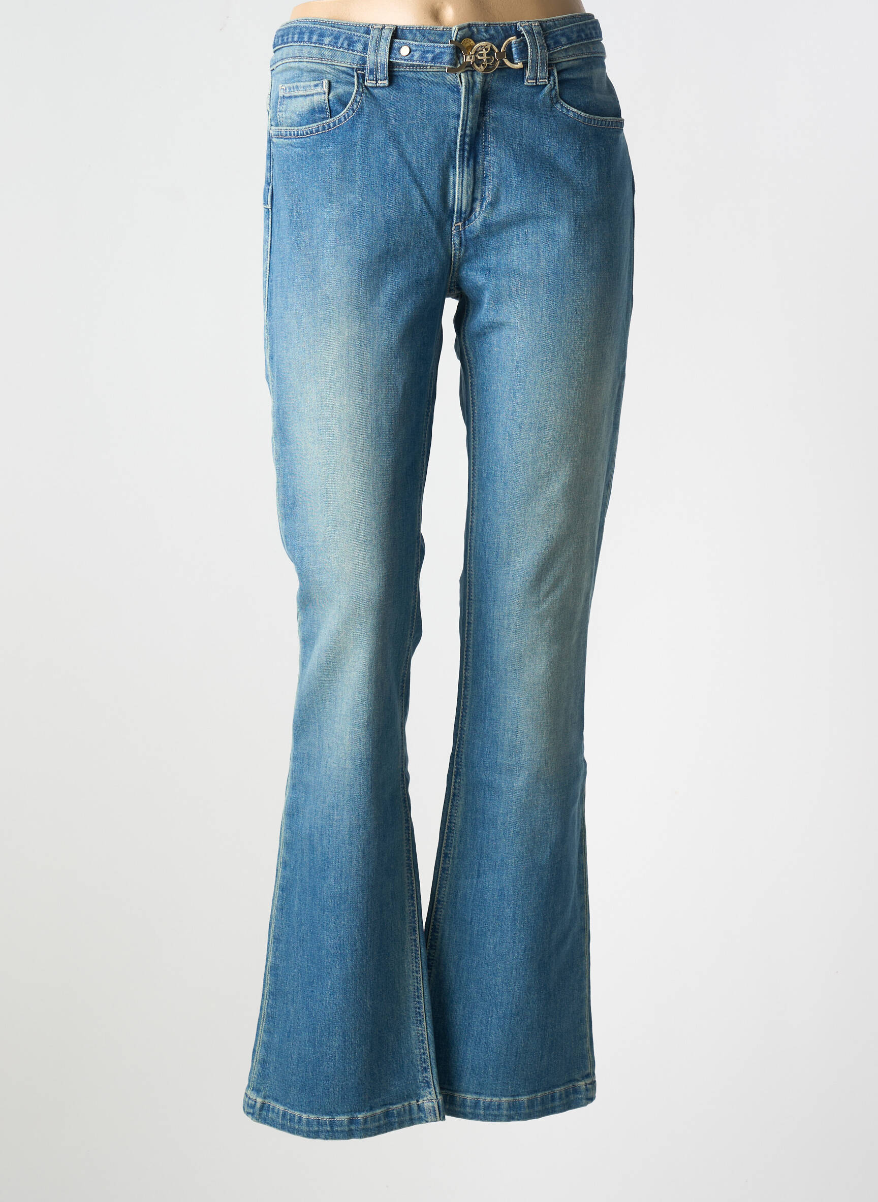 Bootcut džinsai normala dydis normala dydis mėlyna SALSA moteris