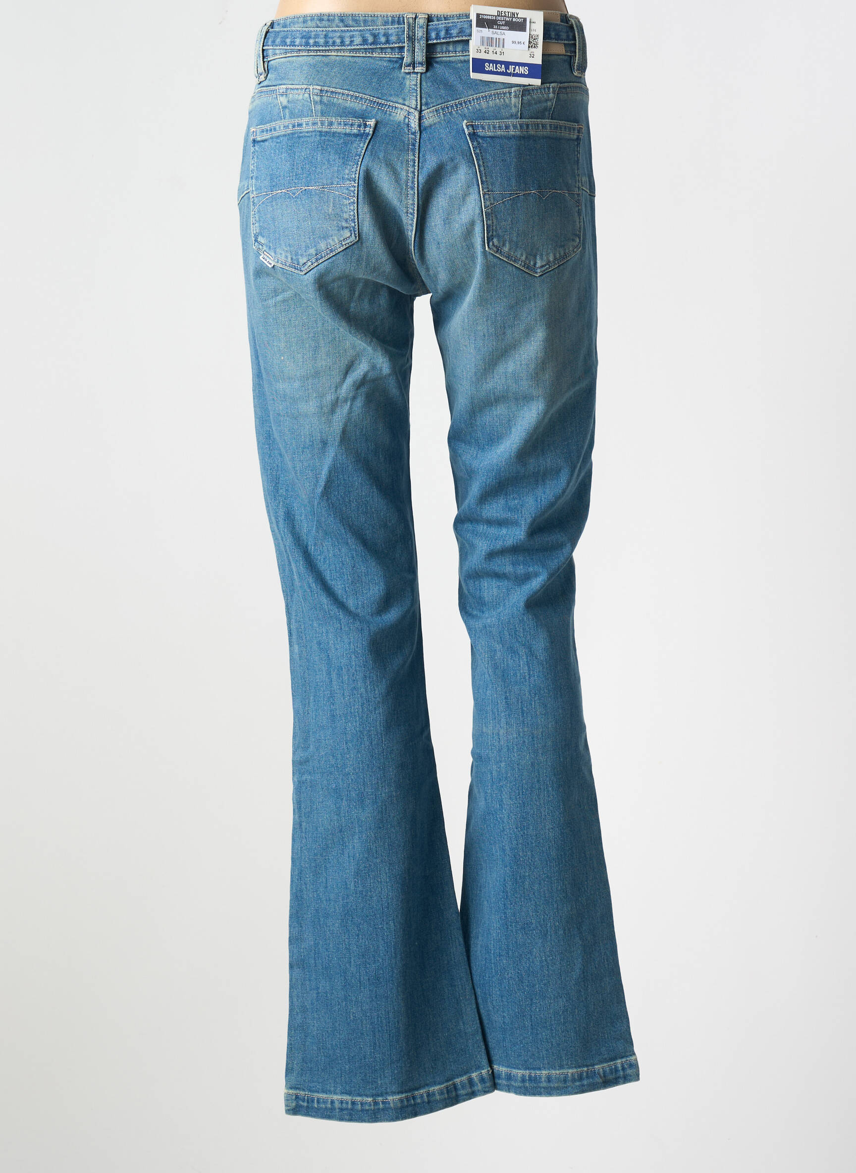 Bootcut džinsai normala dydis normala dydis mėlyna SALSA moteris