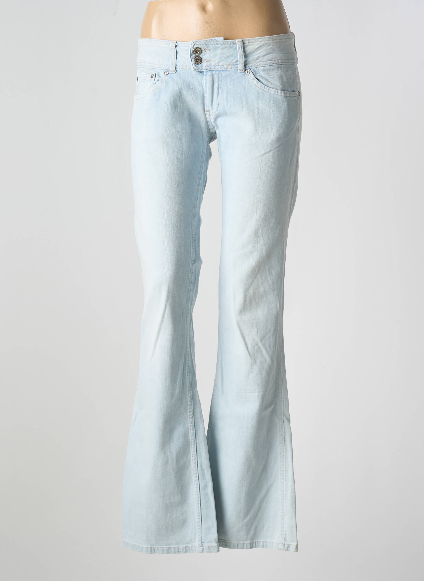 Bootcut džinsai tamprumas maža dydžio mėlyna PEPE JEANS moteris