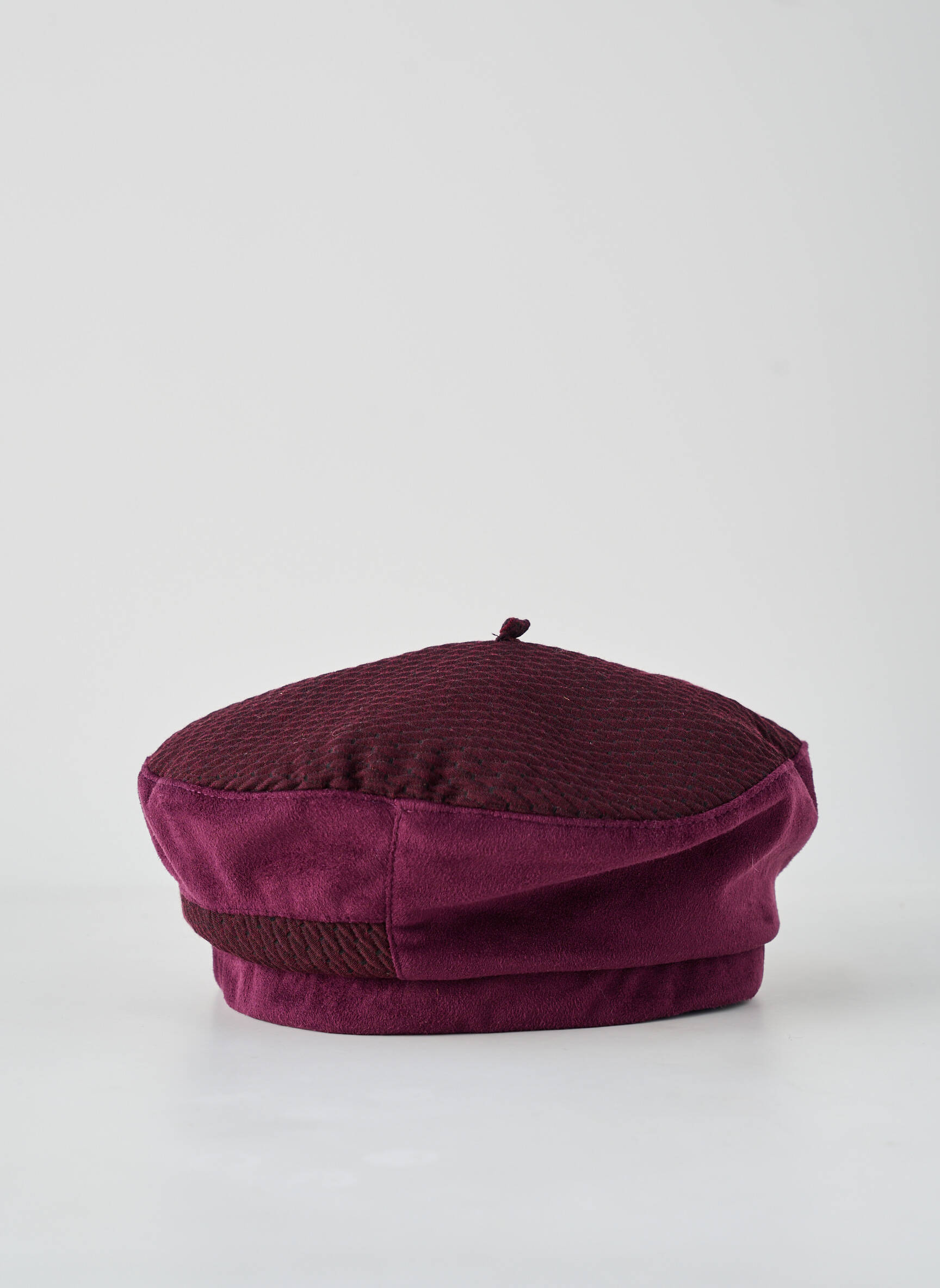 Kepurė bereto forma violetinis TAFFTA moteris