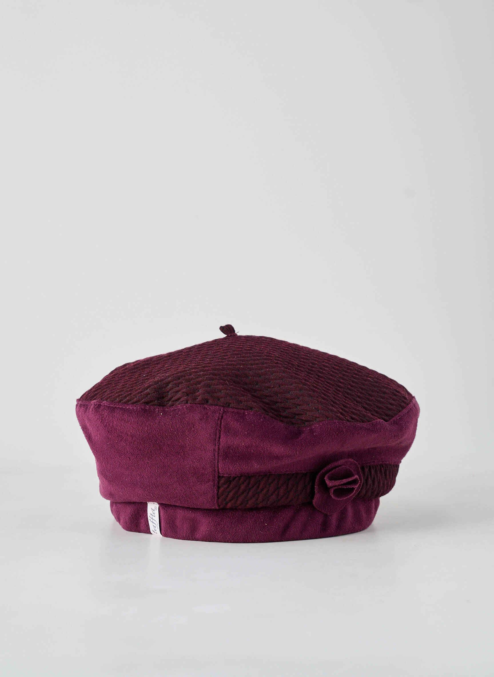 Kepurė bereto forma violetinis TAFFTA moteris