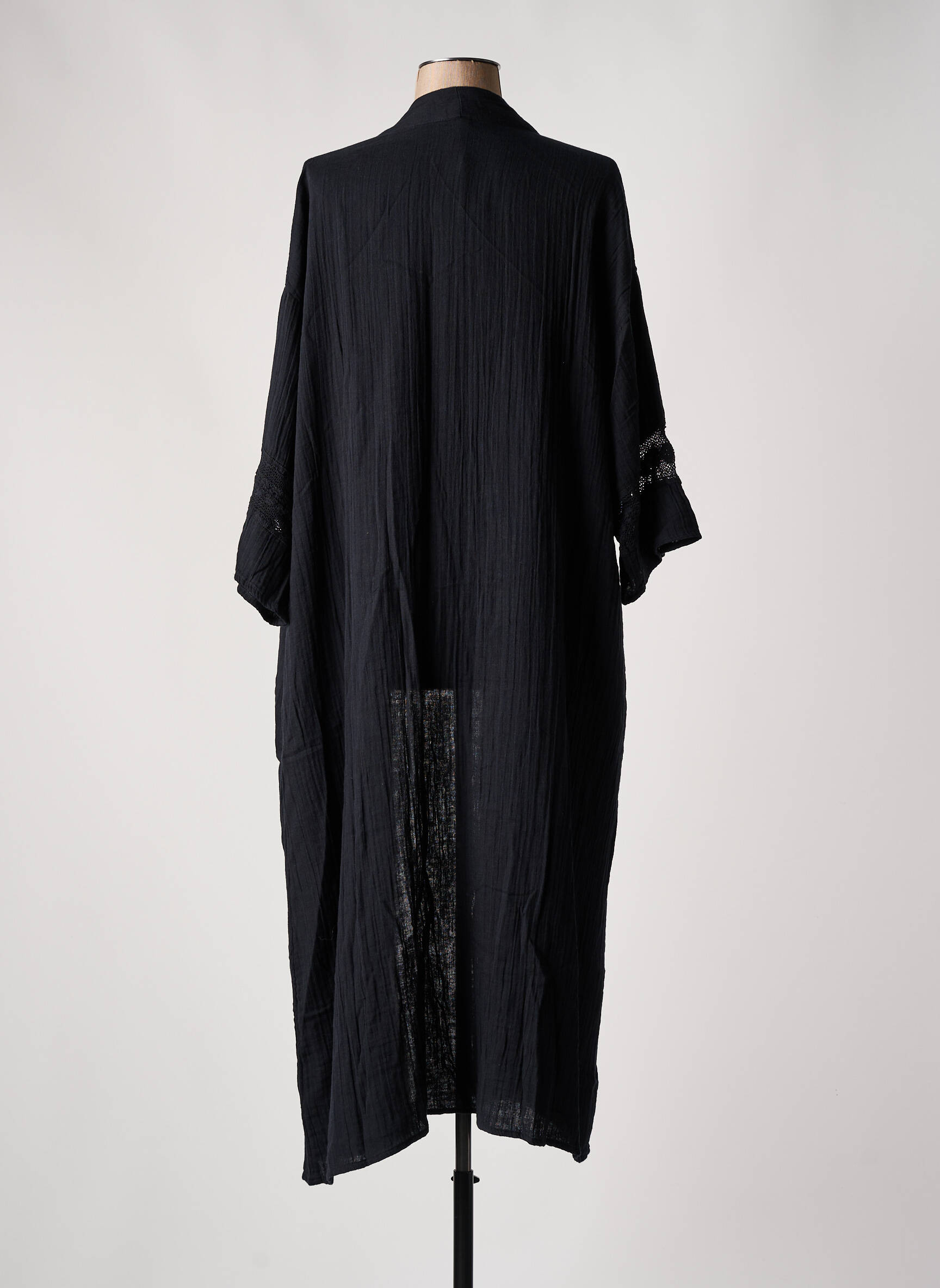 Kimono striukė col v juodas CULTURE moteris
