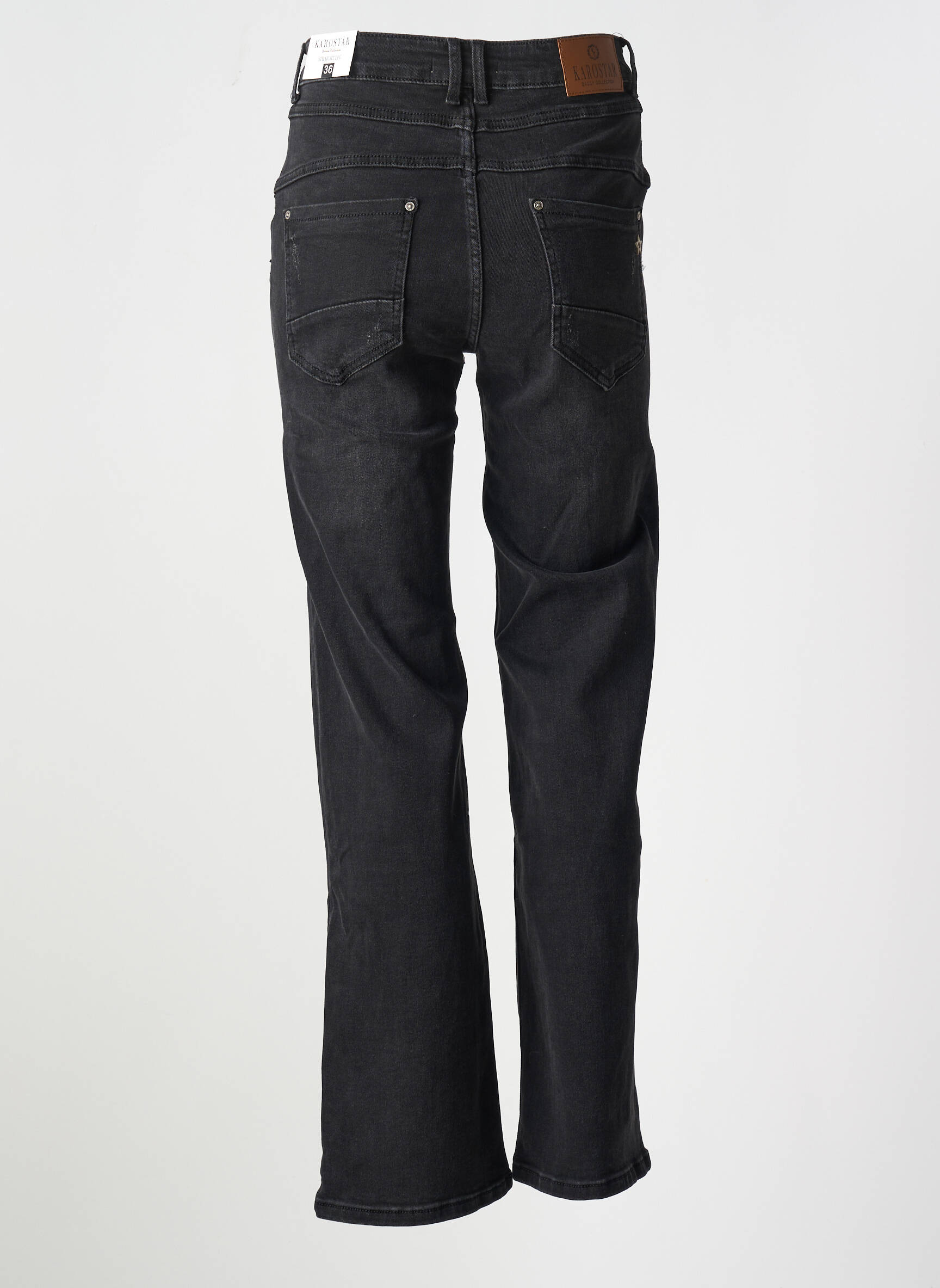 Bootcut džinsai normala dydis normala dydis juodas KAROSTAR moteris