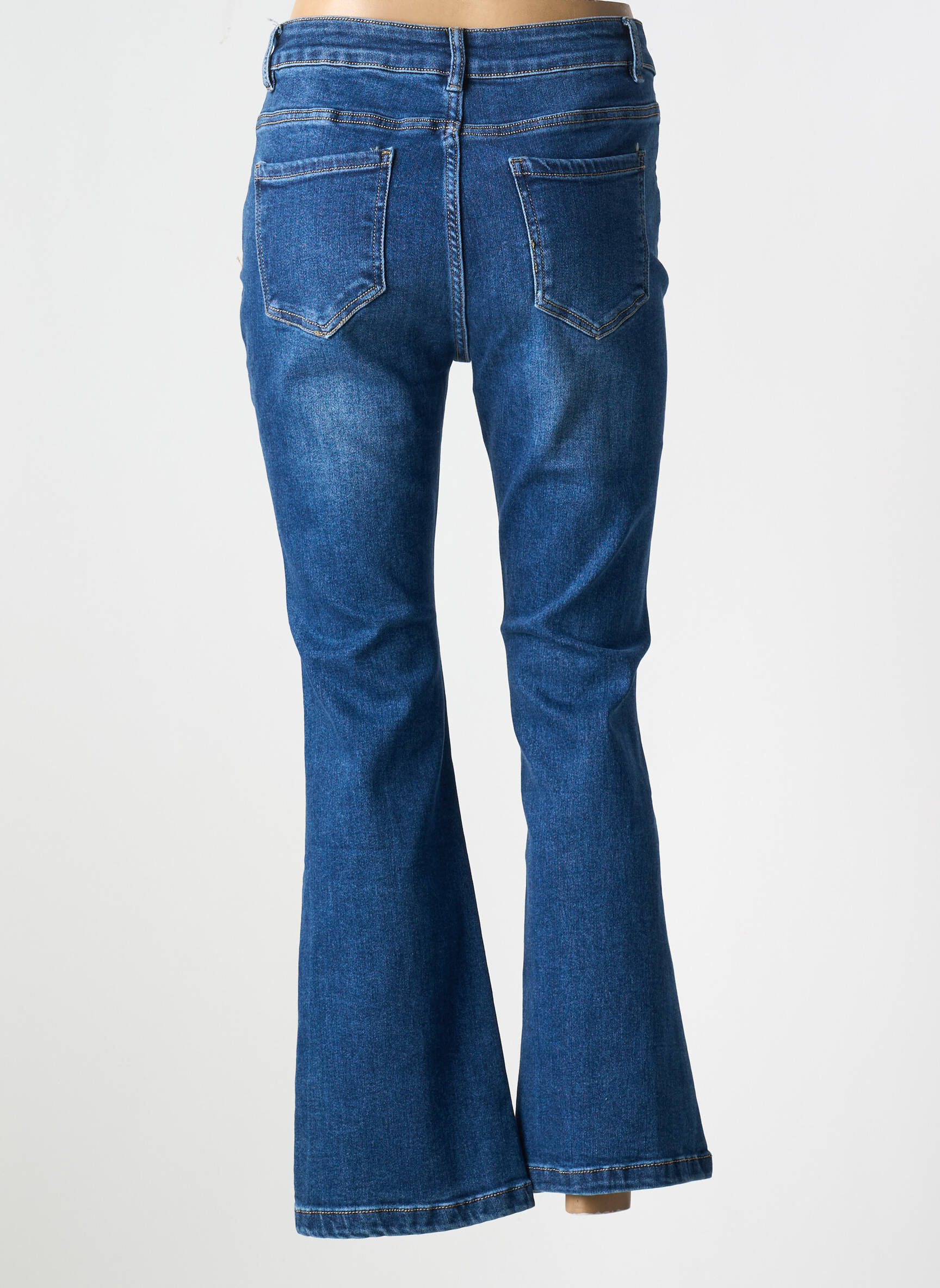 Bootcut džinsai aukšta talija aukšta talija mėlyna COUTUREVE moteris
