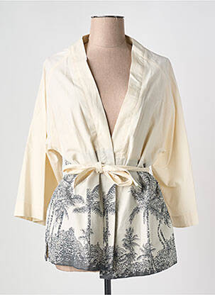 Kimono striukė ilgos rankovės bežinis DIEGA moteris