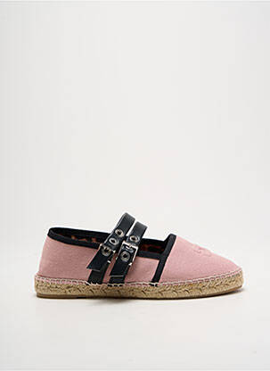 Espadrilės satino audinys plokščias kulnas iki 3 cm rožinė GANNI moteris