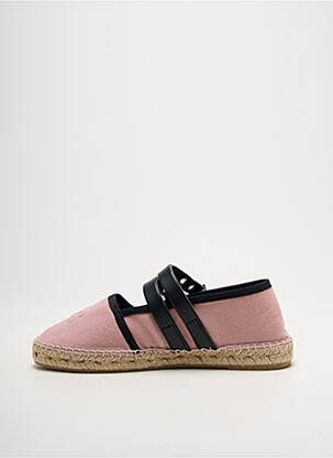 Espadrilės satino audinys plokščias kulnas iki 3 cm rožinė GANNI moteris