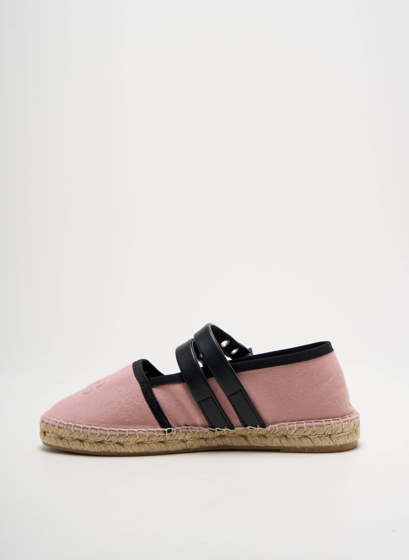 Espadrilės satino audinys plokščias kulnas iki 3 cm rožinė GANNI moteris