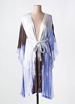 Kimono striukė tiesioginis dažymas su spalvų perėjimais violetinis POU NOU moteris