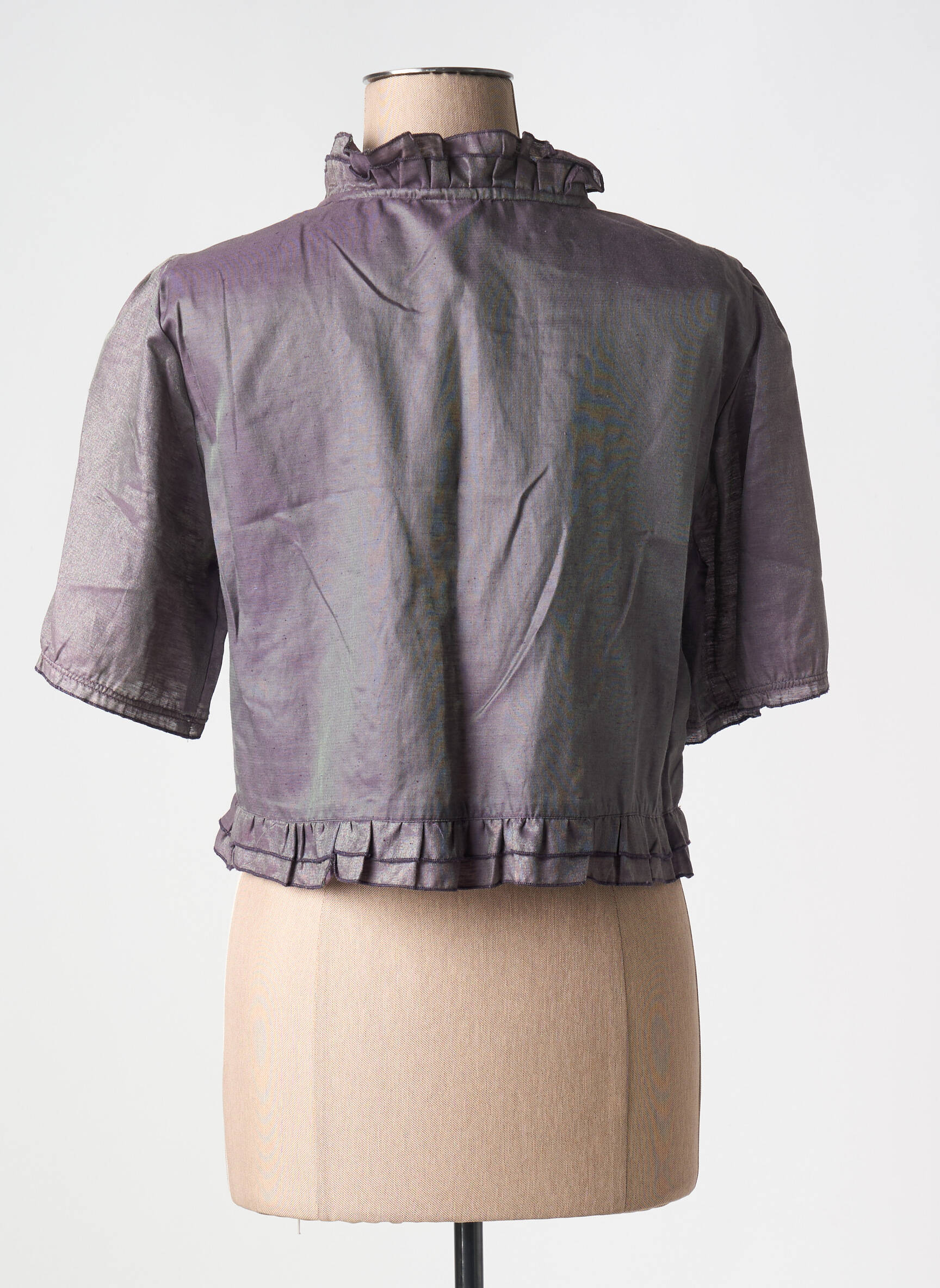 Bolero satino efektas violetinis VETO moteris