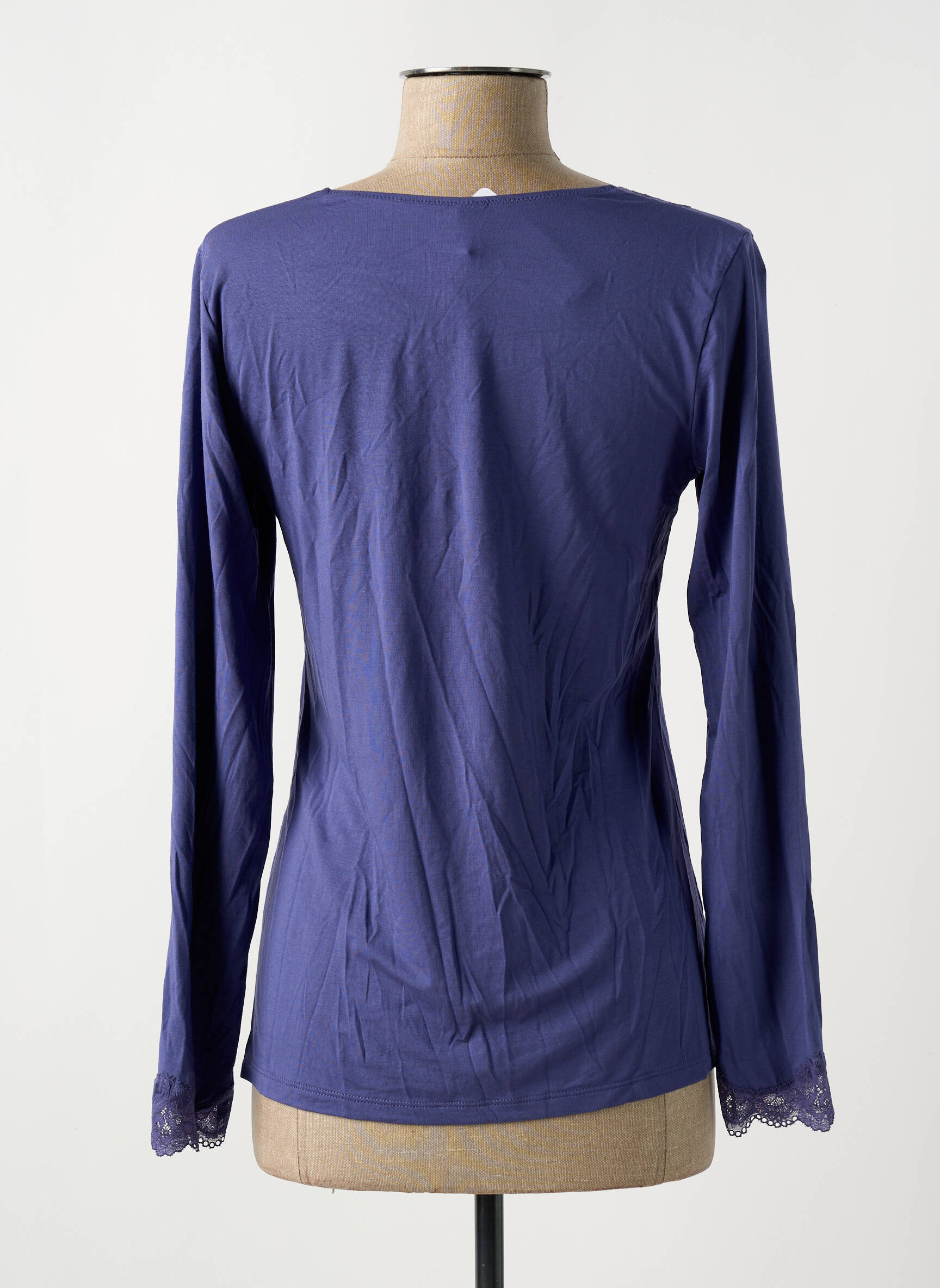 Viršūnė/marškinys jersey audinys violetinis ANTIGEL moteris